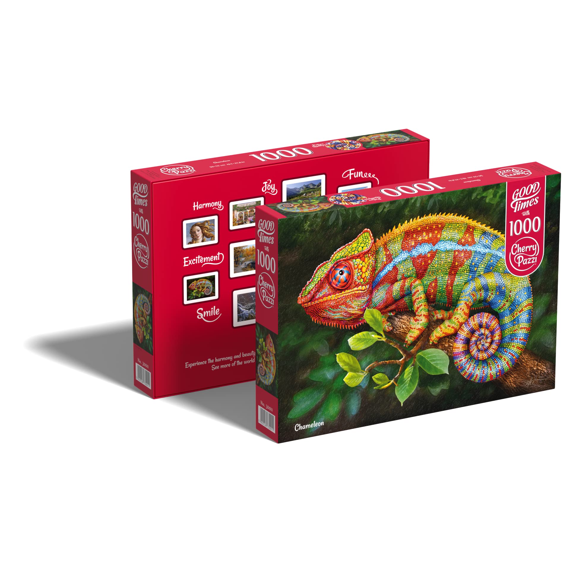 Amazon.com: CherryPazzi Chameleon 1000 Piece Jigsaw Puzzle